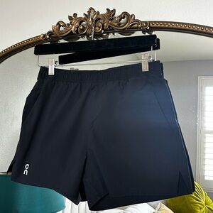 On Cloud Women's Black Athletic Shorts